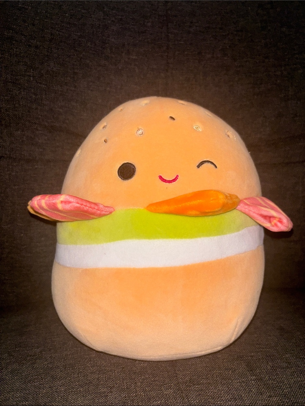 SQUISHMALLOWS - Peach with Pink & Orange Accents